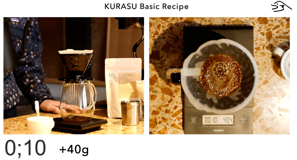 HARIO V60 Kurasuのハンドドリップレシピをご紹介!