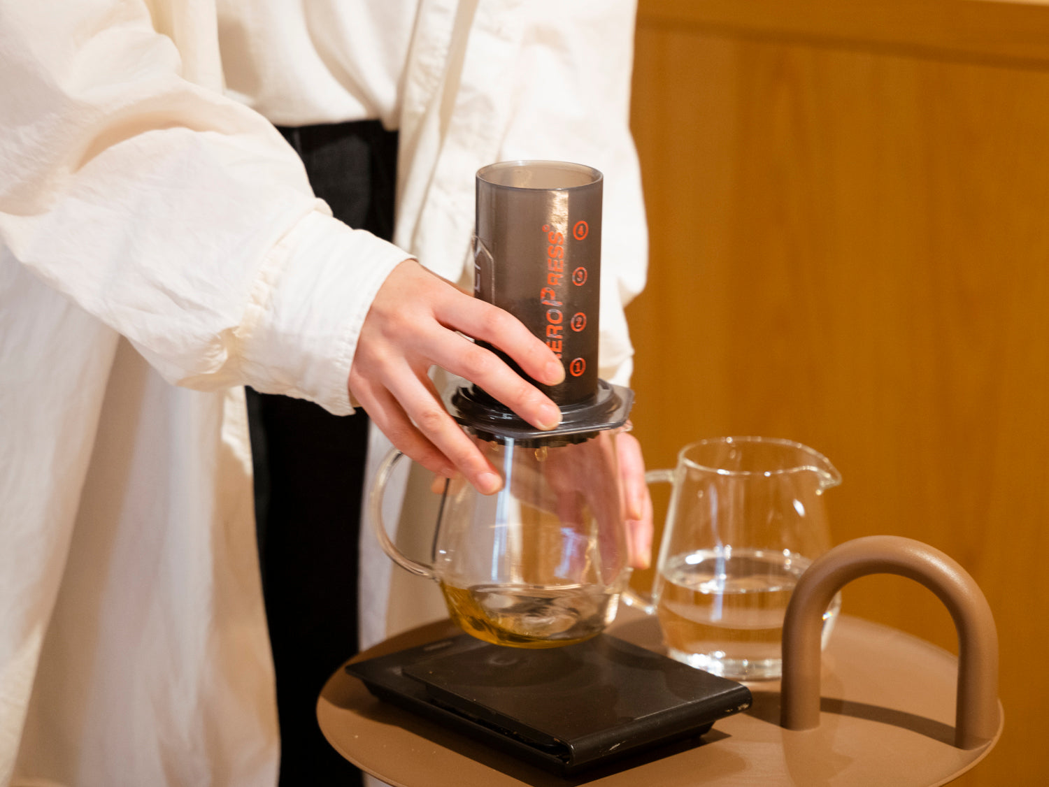 注いで待つだけ?!エアロプレスで淹れるアイスコーヒーのレシピ