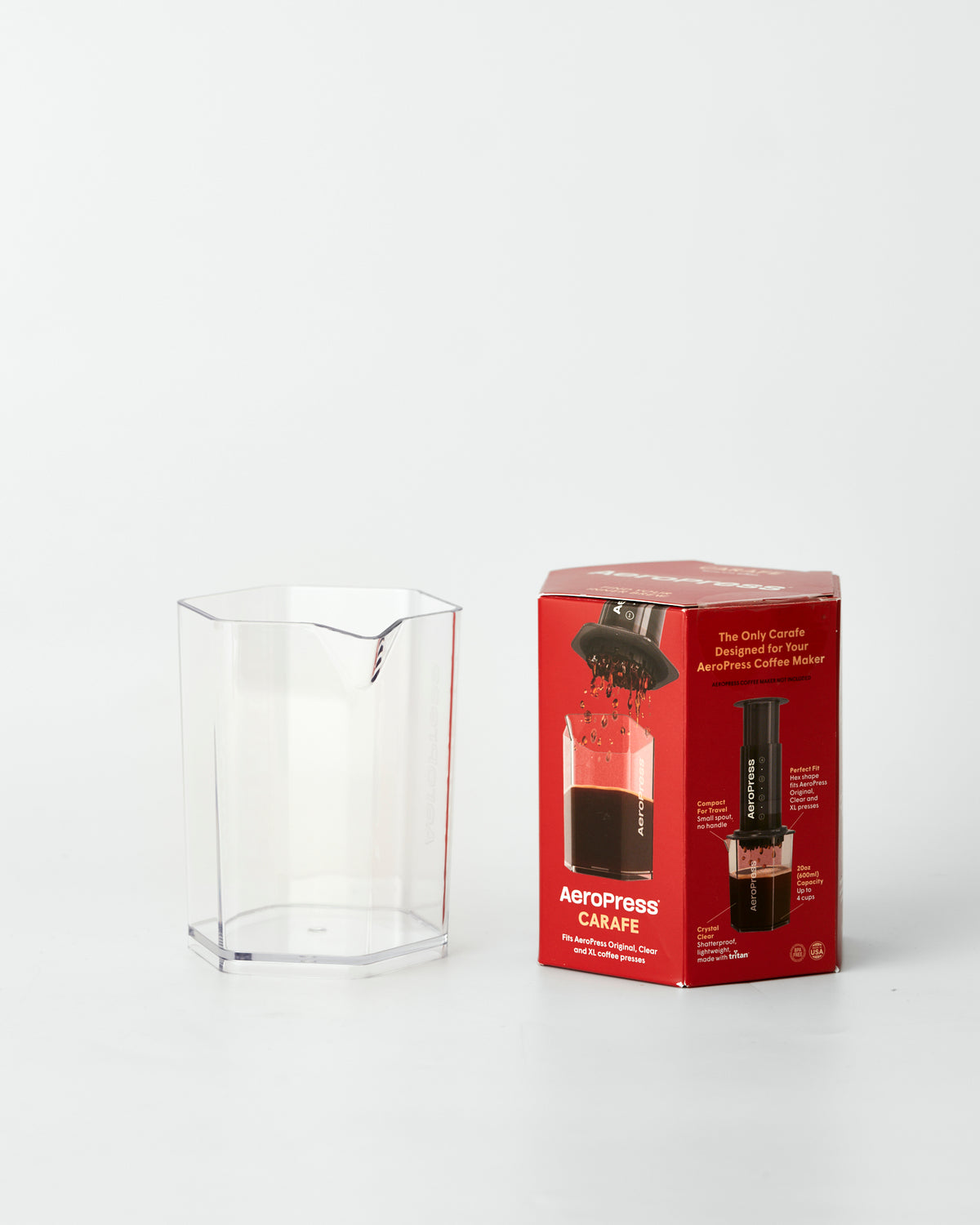 耐熱ガラス ガラス 焙煎機 AeroPress Carafe