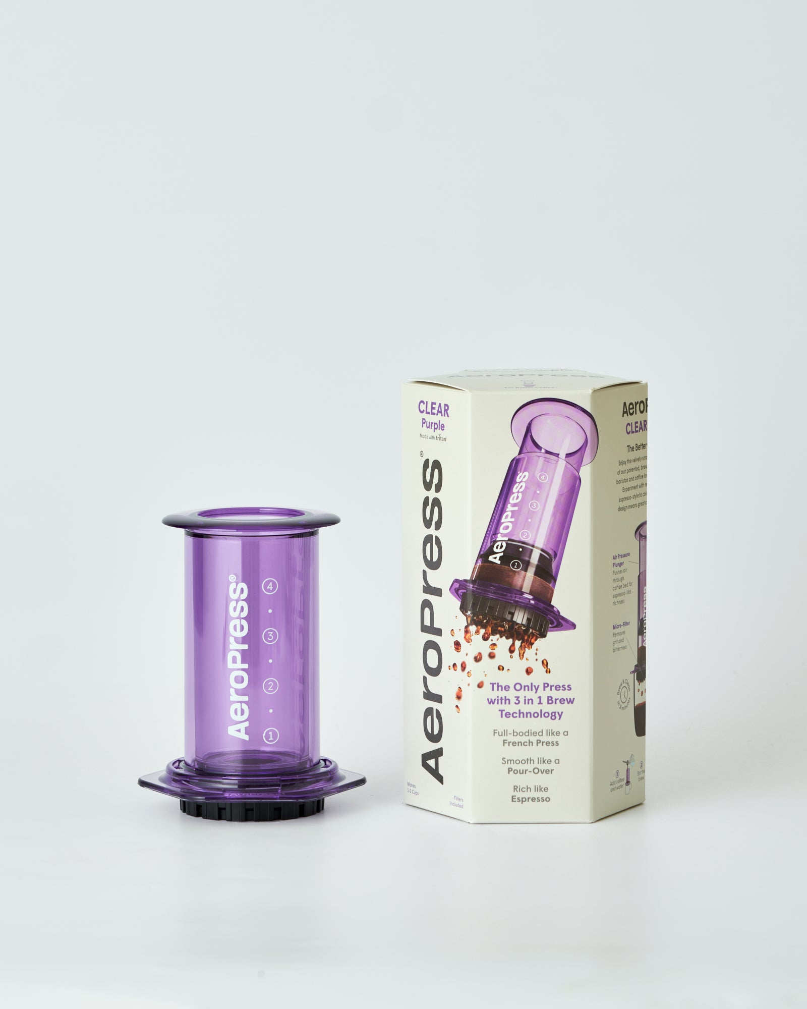 AeroPress Coffee Maker Clear