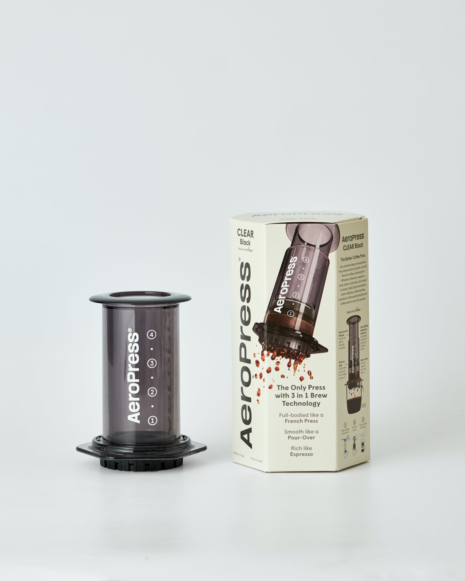 AeroPress Coffee Maker Clear