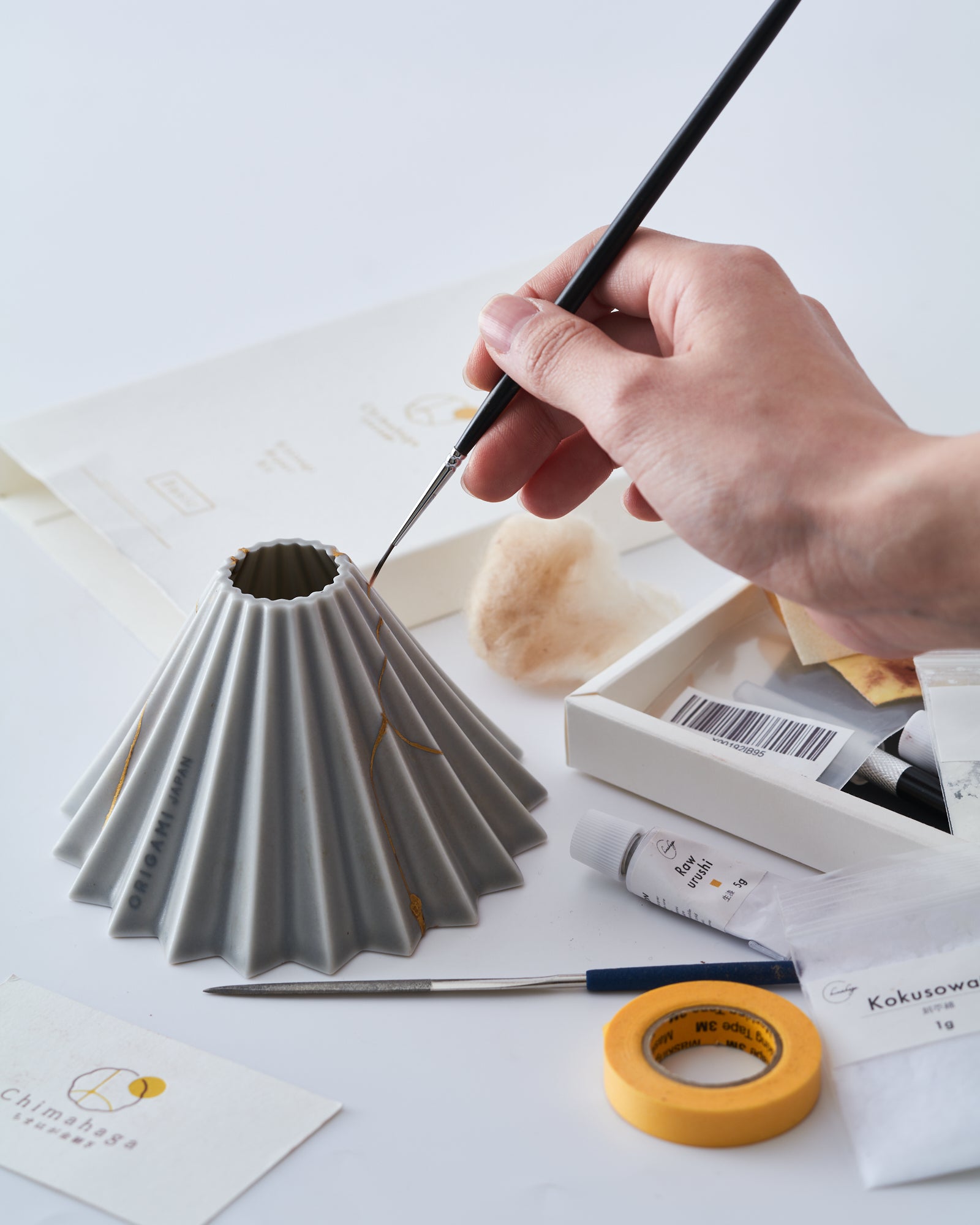 初心者用金継ぎキット【Basic】