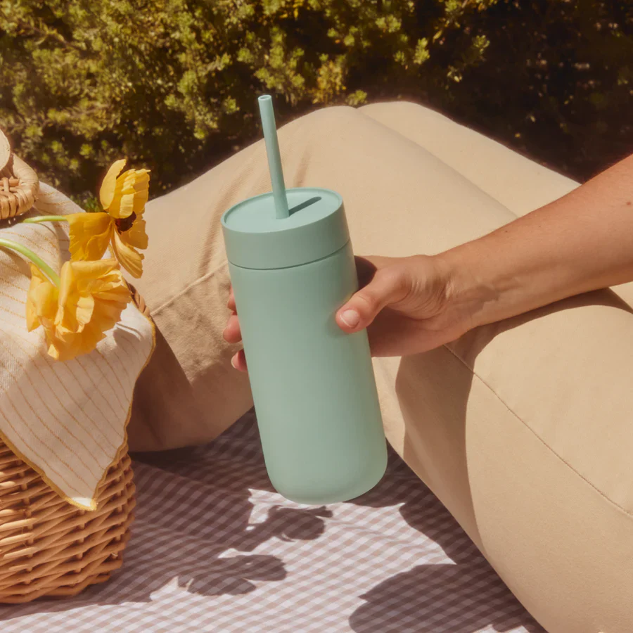 Fellowカーターコールドタンブラー、ミントチップ使用イメージ