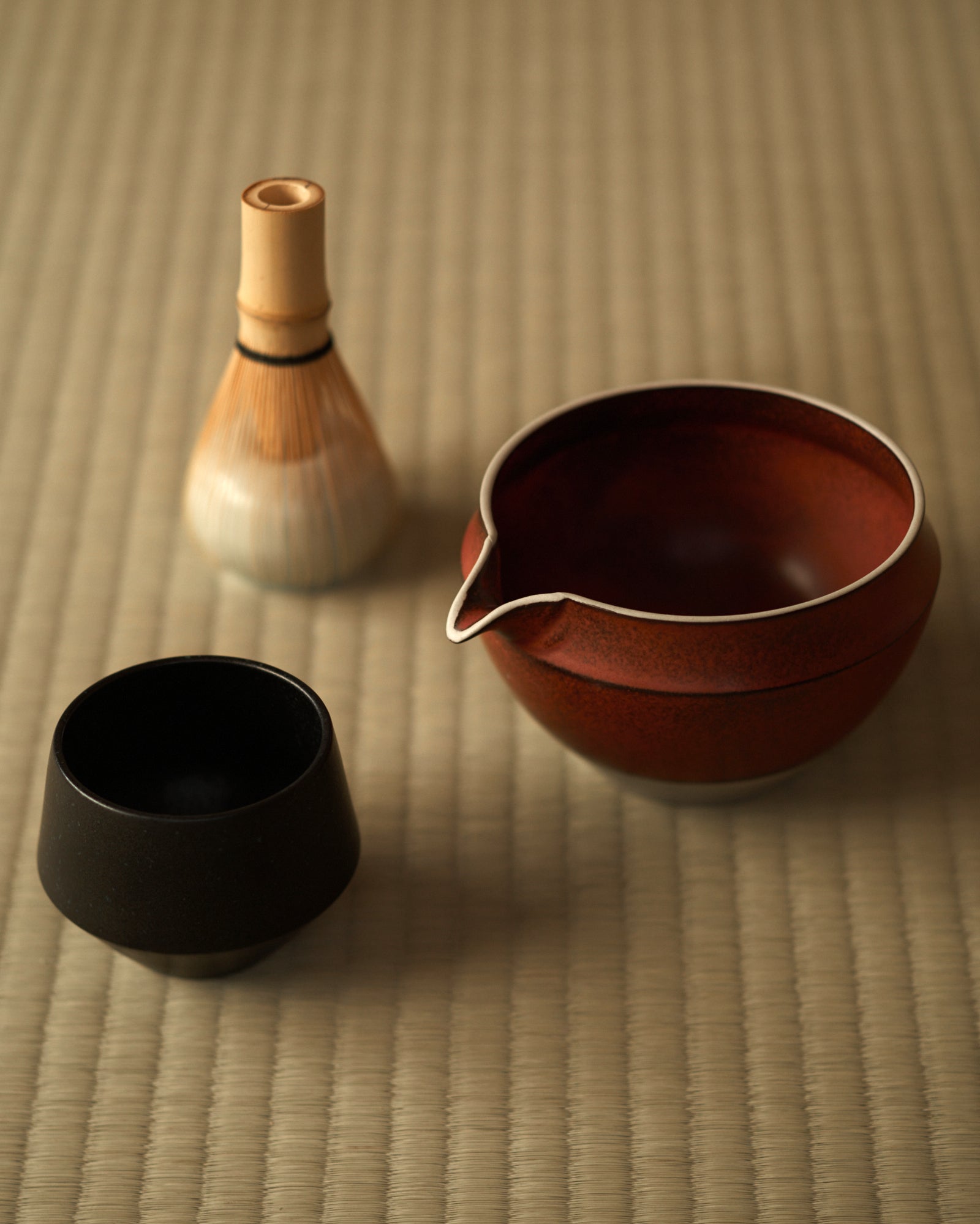 ORIGAMI 片口抹茶碗