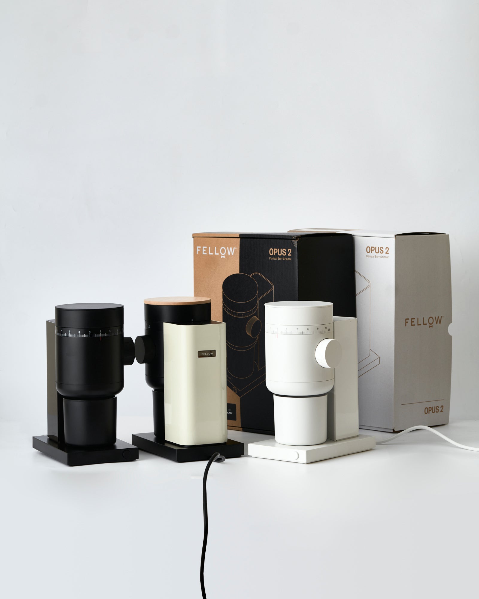 【予約販売】Fellow Opus2 Conical Burr Grinder 10%OFF+フェアフィールドミディアム 100g付き