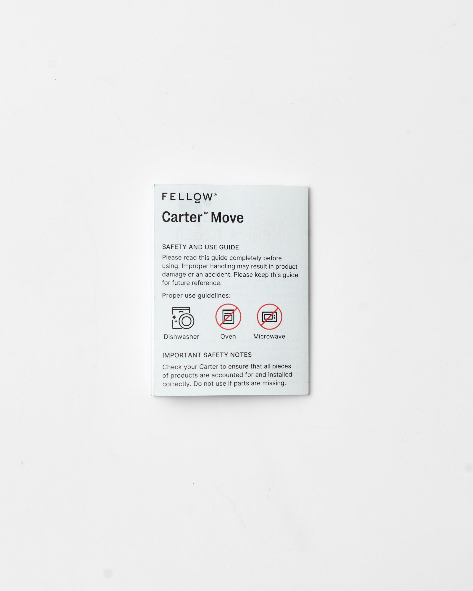 Fellow Carter Move Mug