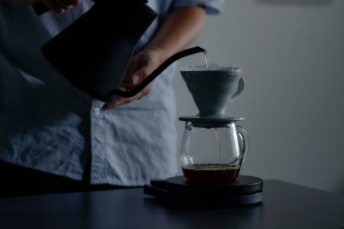 HARIO V60で淹れる、Kurasu浅煎りコーヒーの基本レシピ