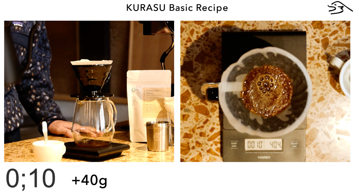 HARIO V60 Kurasuのハンドドリップレシピをご紹介！