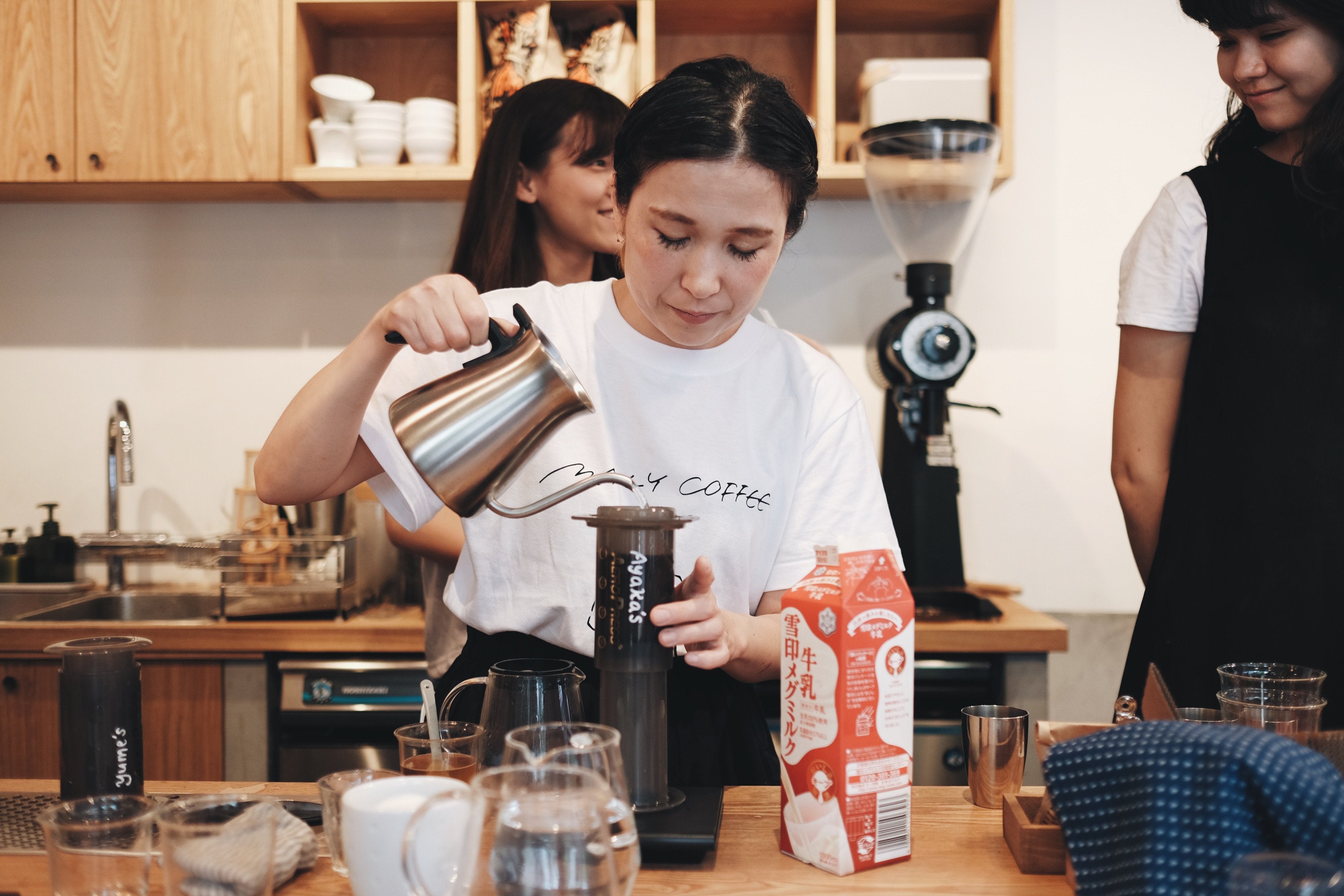 ゲストバリスタ・エアロプレスセミナーwith MANLY COFFEE : イベントフォトレポート