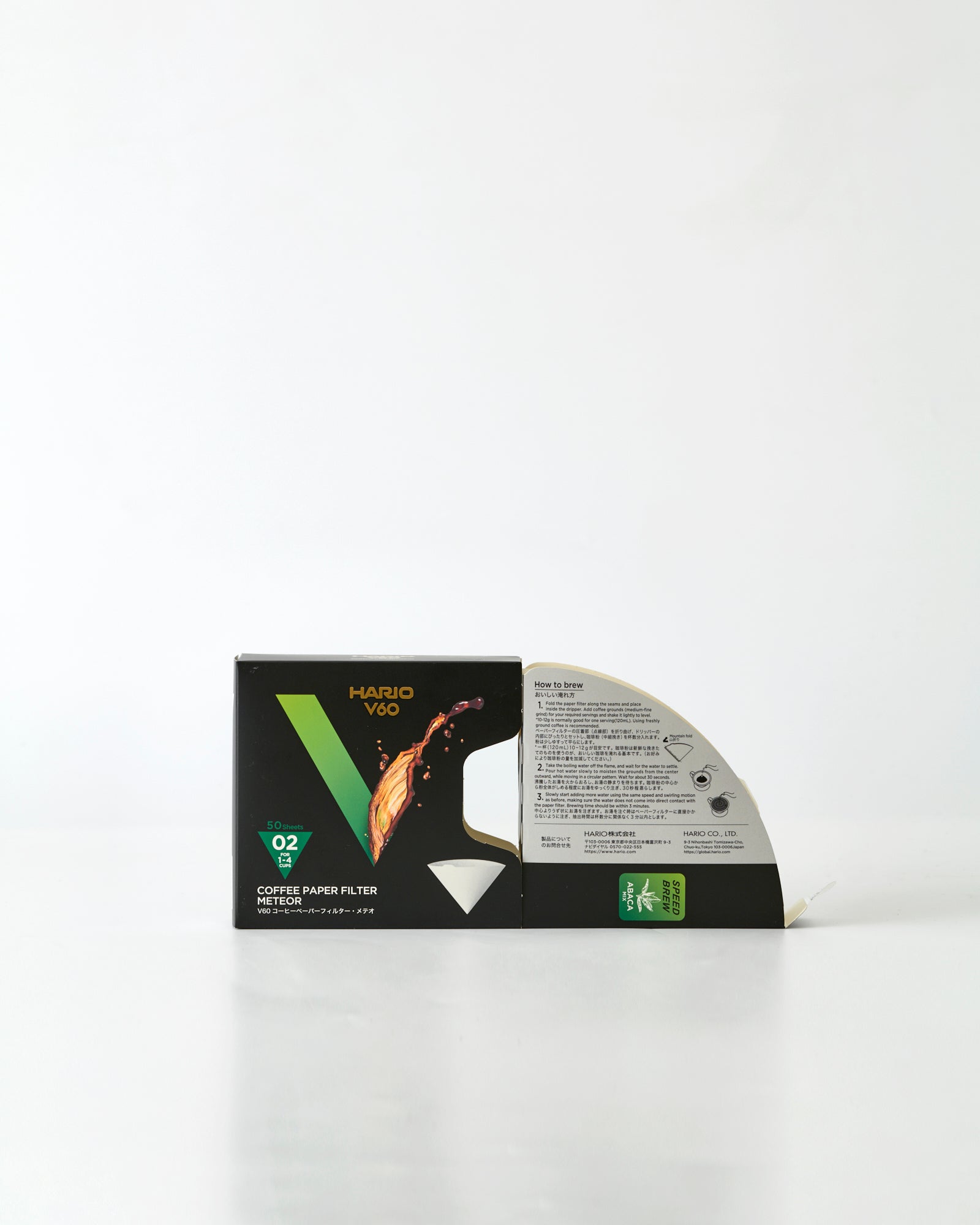 HARIO V60 コーヒーペーパーフィルタ― メテオ