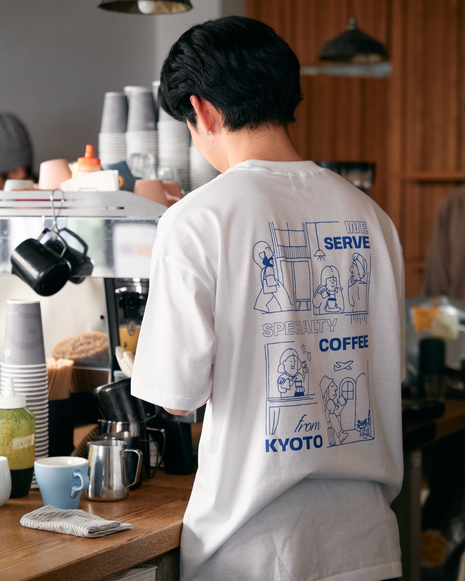 Kurasu オリジナルTシャツ Kurasu Mates Kyoto Stand