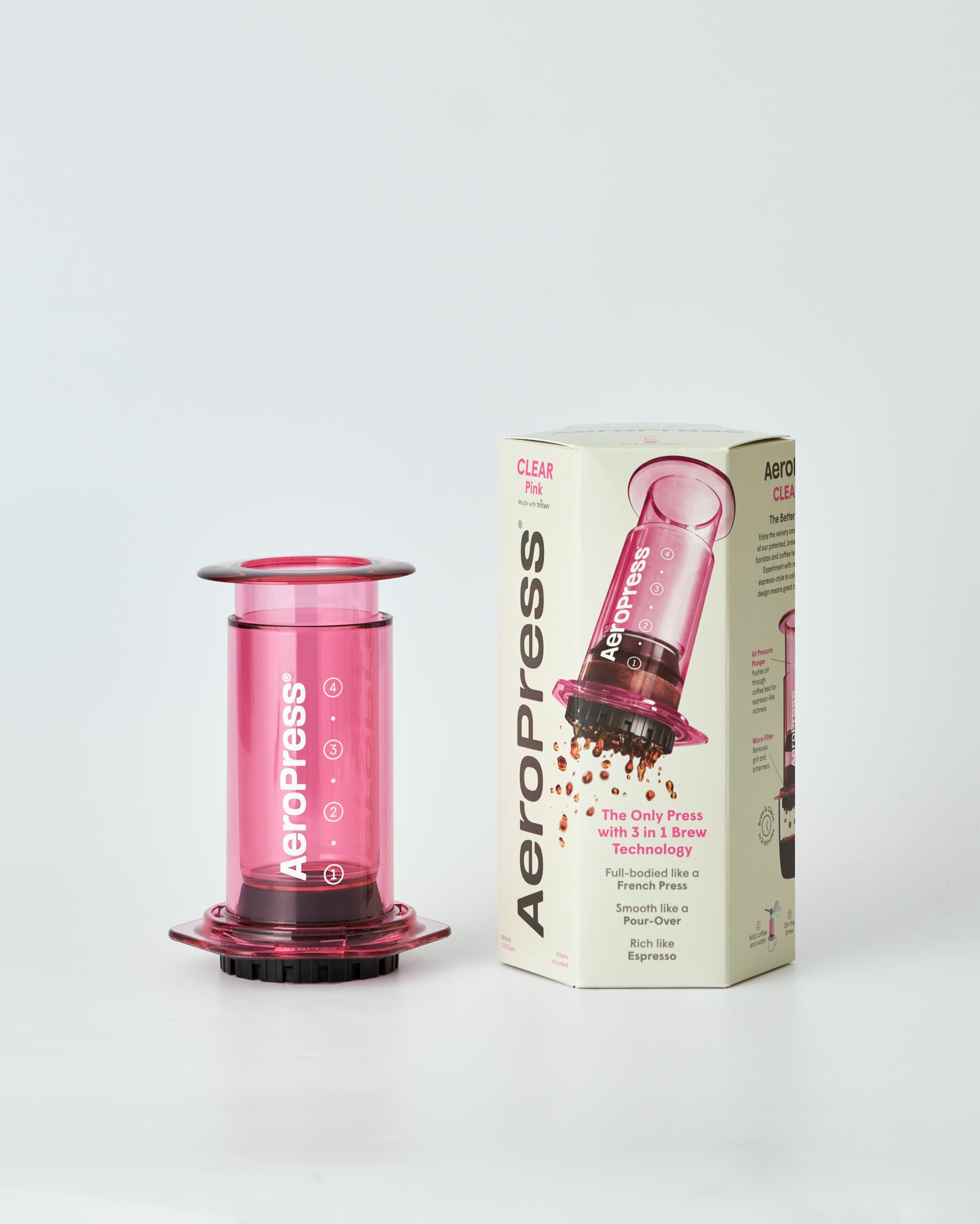 AeroPress Coffee Maker Clear