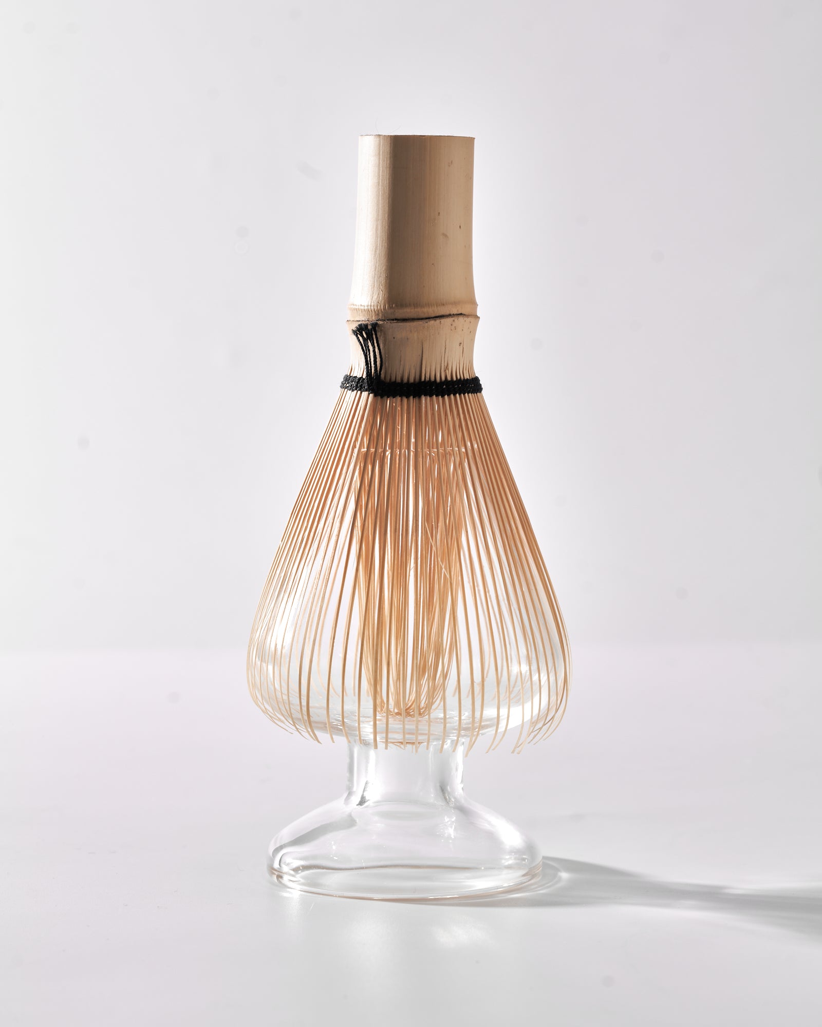 ガラス茶筅立て