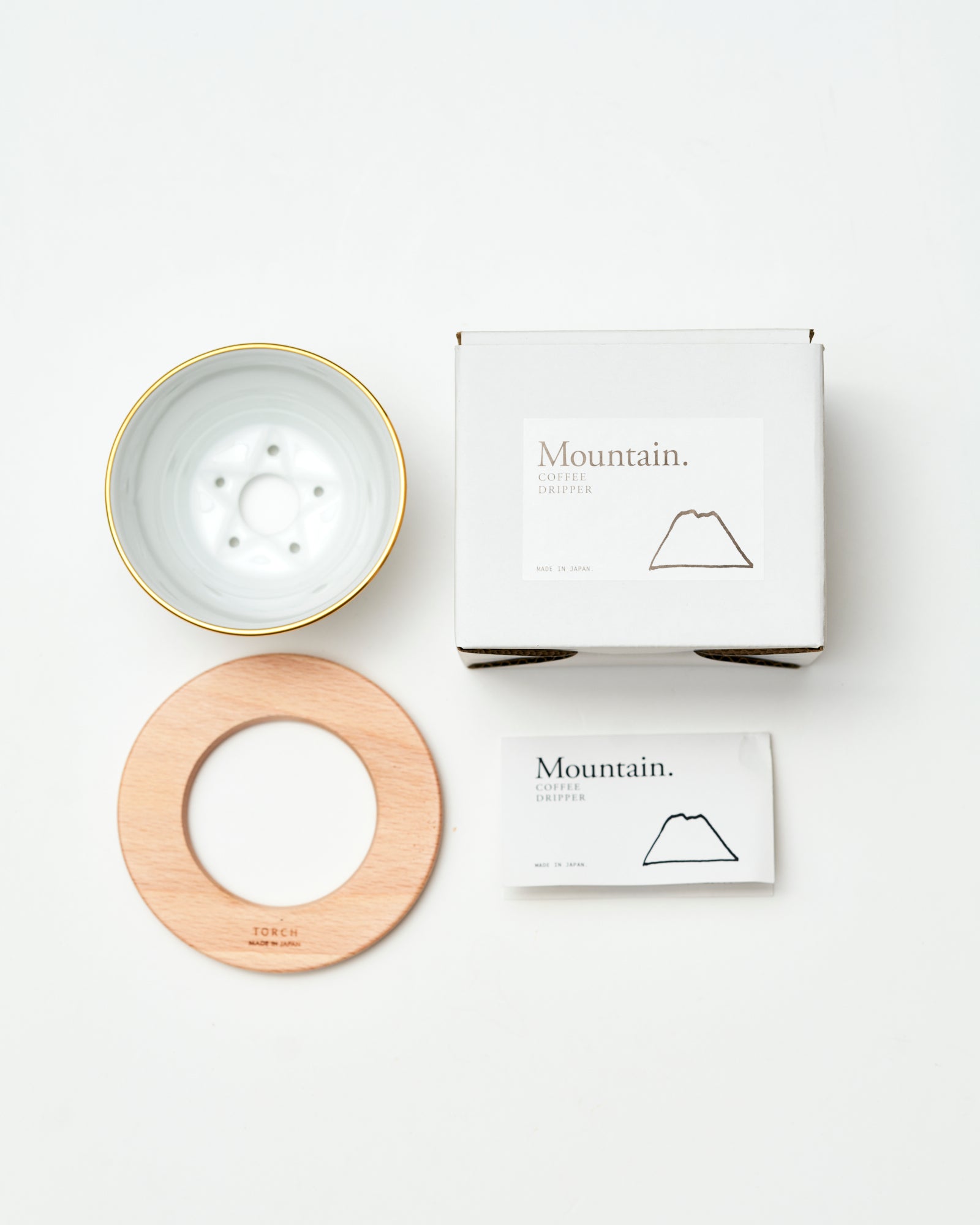 TORCH MOUNTAIN COFFEE DRIPPER 金彩