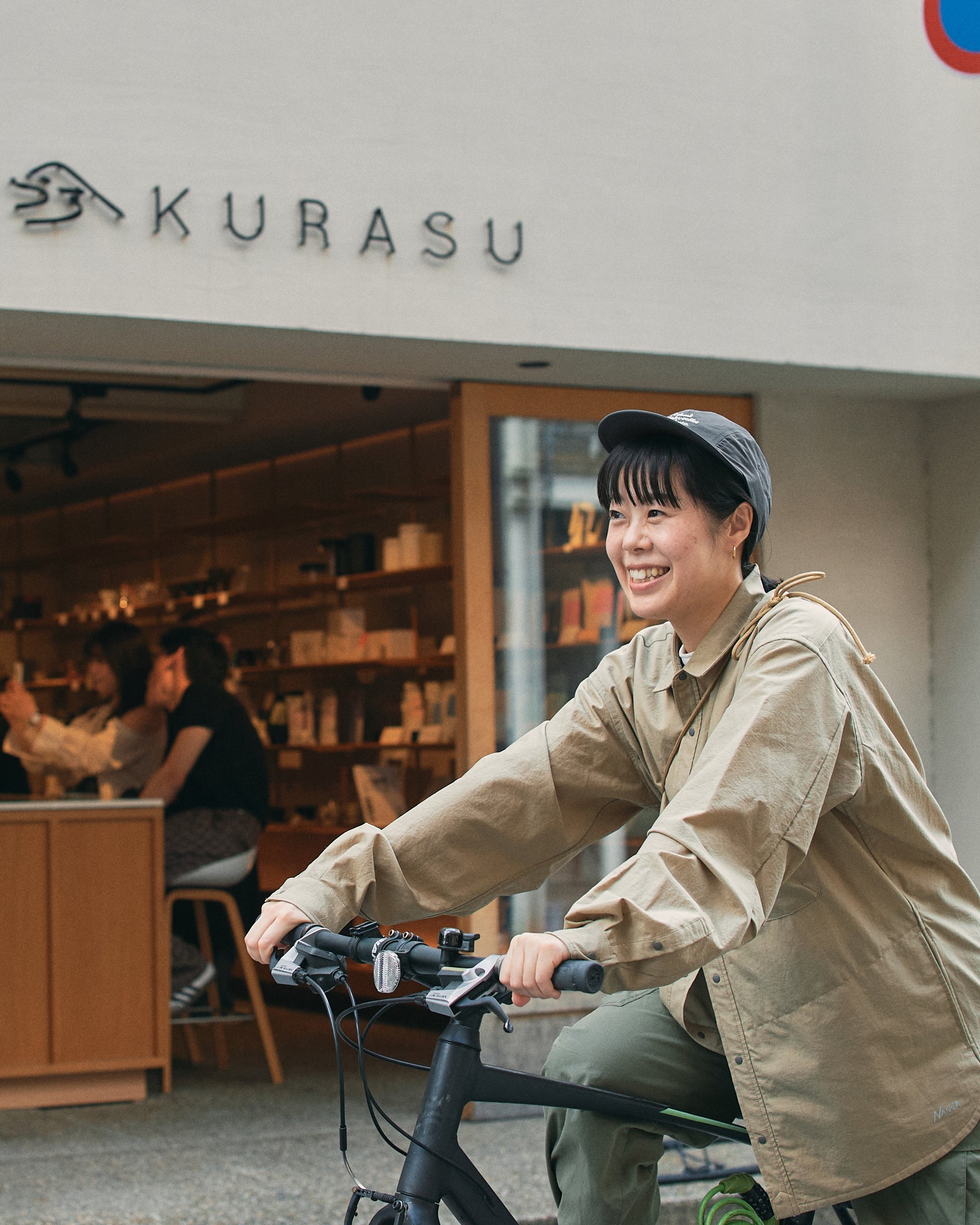 Kurasuオリジナル キャップ “I drink specialty Coffee from Kyoto”
