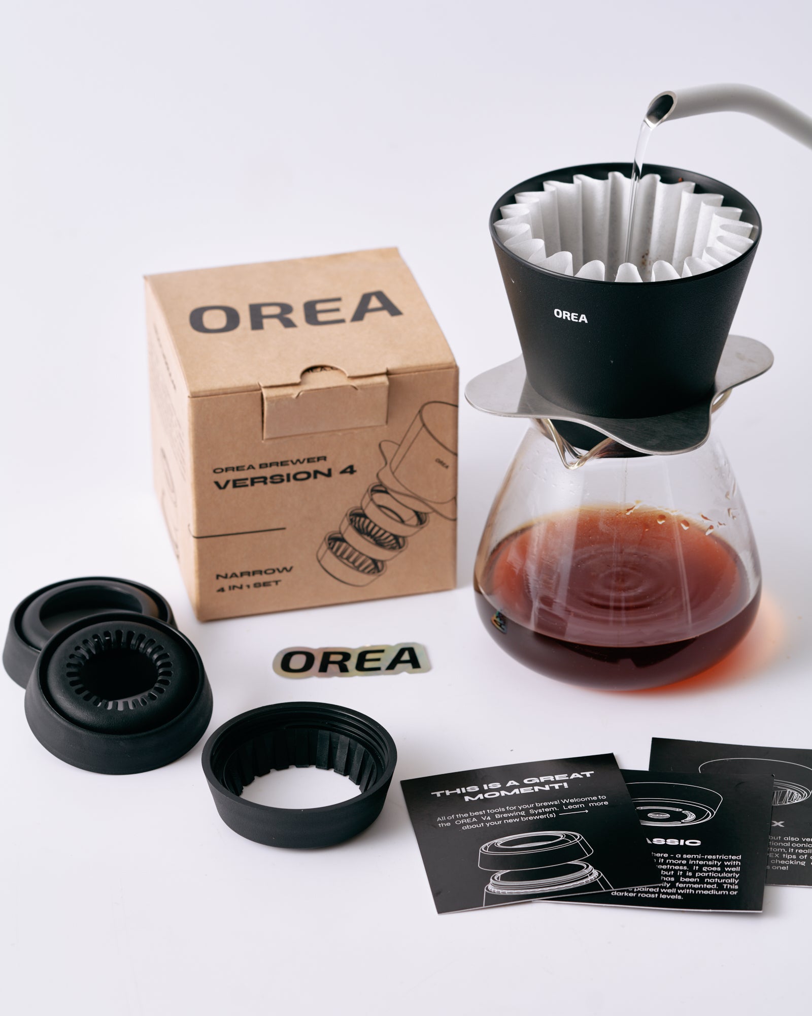 OREA Brewer V4 - 4 Bottom in 1