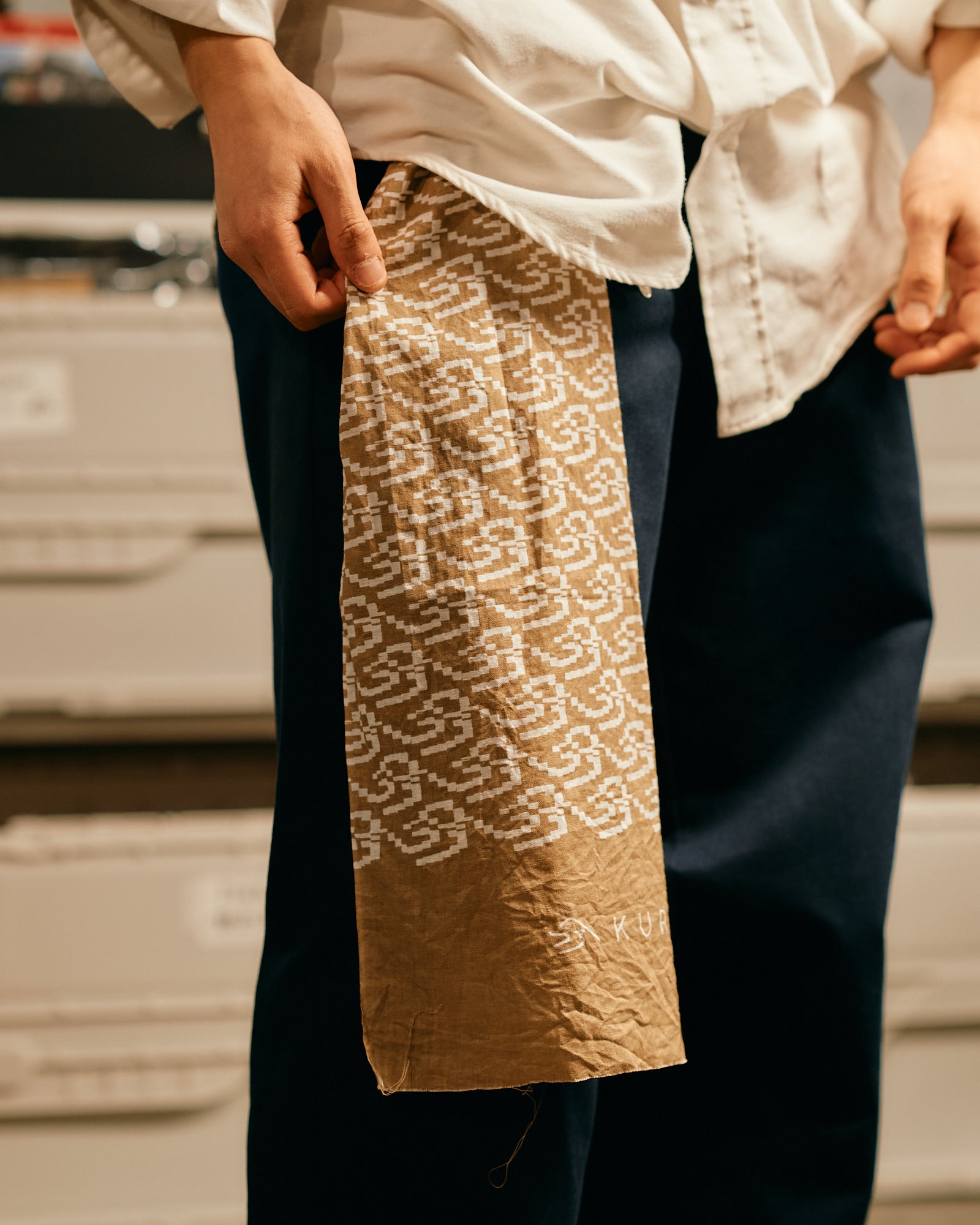 Kurasu Kyoto-style Yuzen original hand towel