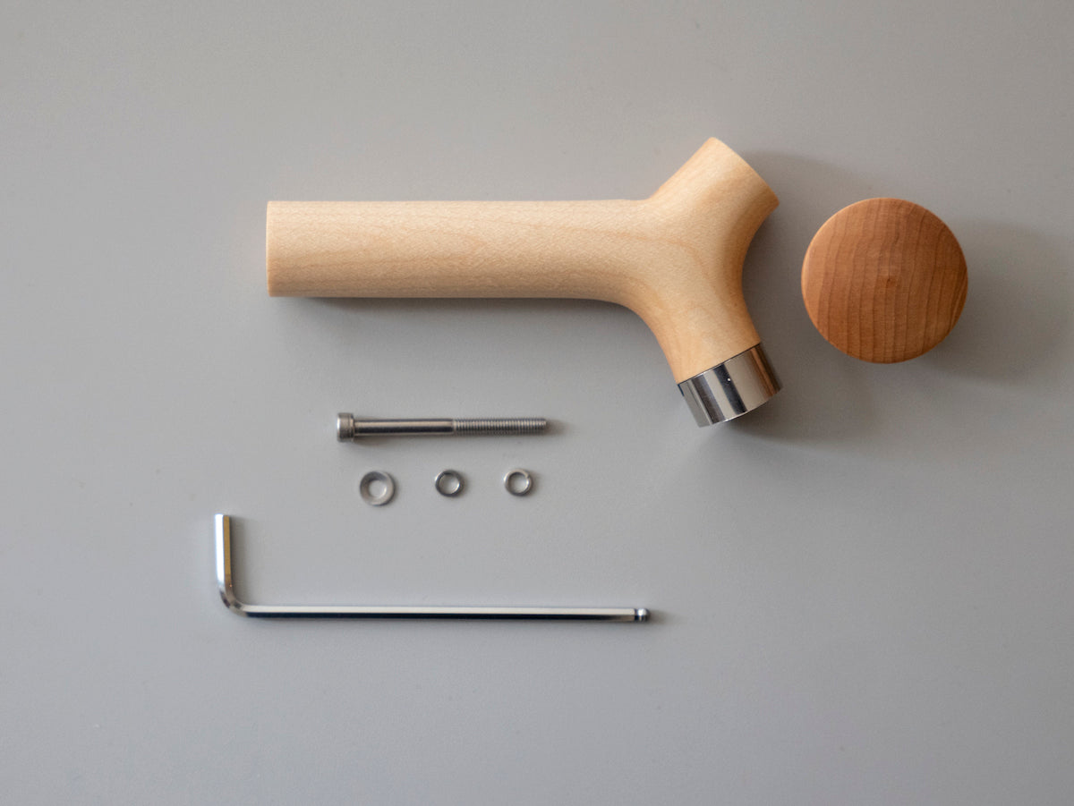 Fellow Stagg Wooden Handle and Lid Pull Kit