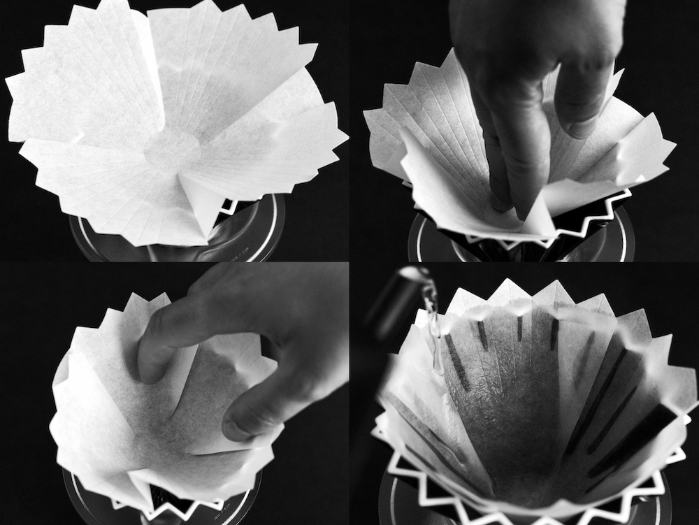 Sibarist × ORIGAMI Limited Fast Specialty Coffee Filter (flat bottom type)